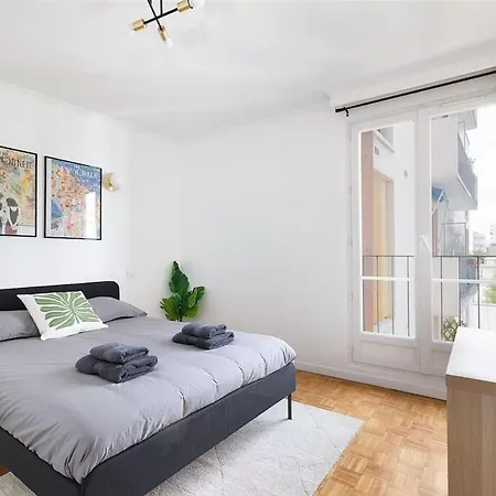 Lovely Appartement-2rooms-6p Sunshine-quiet-subway Appartamento