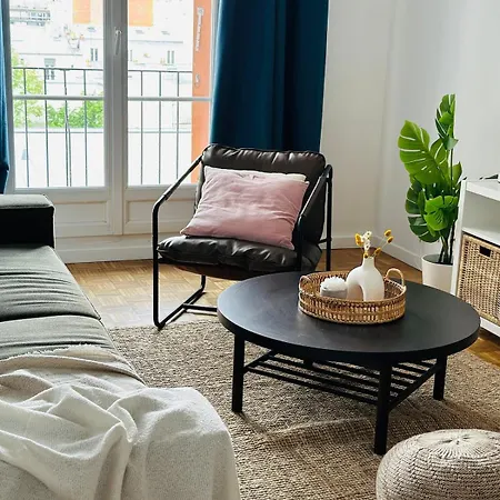 Lovely Appartement-2rooms-6p Sunshine-quiet-subway Parigi